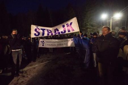The strike at PPS Group Detva started on January 9. 