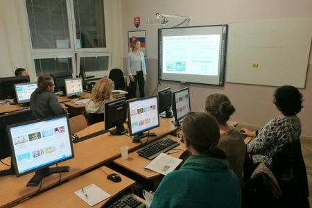 One of the trainings organised by Accenture.