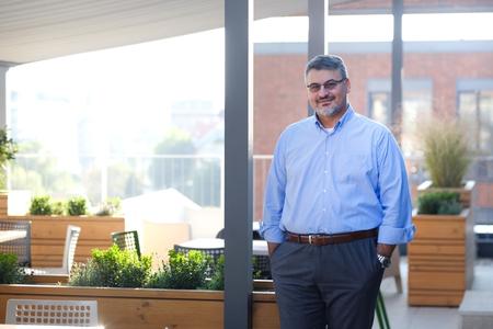 Nima Motazed, managing director of Swiss Re in Bratislava 