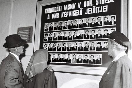 Elections during socialism regime.