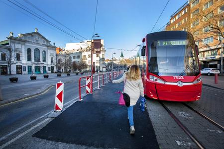 A new bus stop has also been added in the city centre.