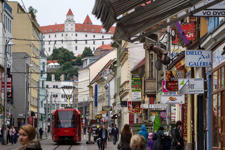 Obchodná Street in Bratislava