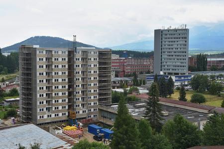 Town of Svidník is rebuilidng a former dormitory into municipal rental apartments.