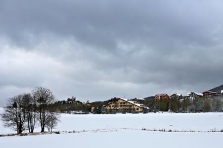 The Donovaly resort in central Slovakia had snow as early as October.  