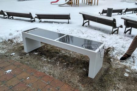 Bratislava gets smart benches