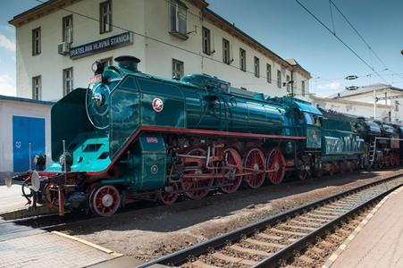 Presidential train arrives in Bratislava, July 3