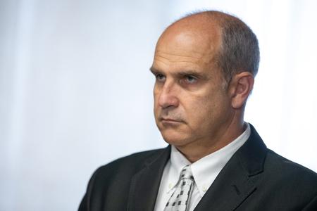 Ex-police chief Lučanský in handcuffs