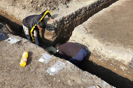 Archaeological research uncovered 17 cremation graves