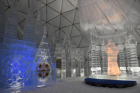 Fifth ice cathedral open to visitors