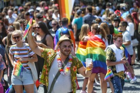 People marched for LGBTI rights in Bratislava