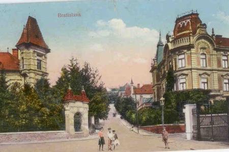 Kuzmány Street in Bratislava