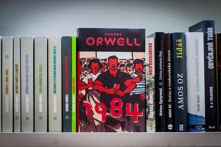 George Orwell in Slovak bookstores