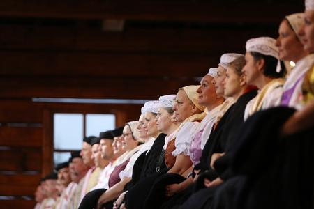 Horehronie multipart singing is a component of Slovak traditional culture