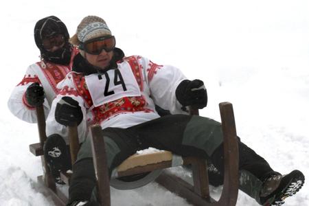 Krňačky/krne race in Heľpa
