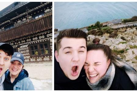 American Grace Sprockett and her Slovak boyfriend Miško on their trips in Slovakia and beyond.