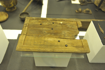 Ancient board game has no parallel in Europe
