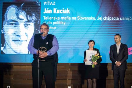 Kuciak gets the national journalism award