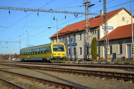 The train station in Rusovce