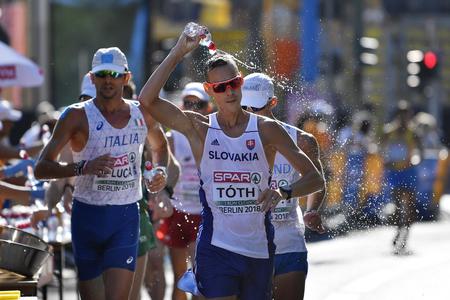 Slovak race walker Tóth: "Silver has the worth of gold for me"