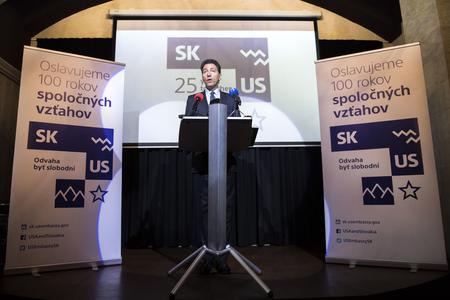 US Ambassador to Slovakia Adam Sterling