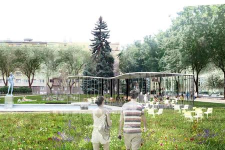 New relaxation zone in downtown Bratislava