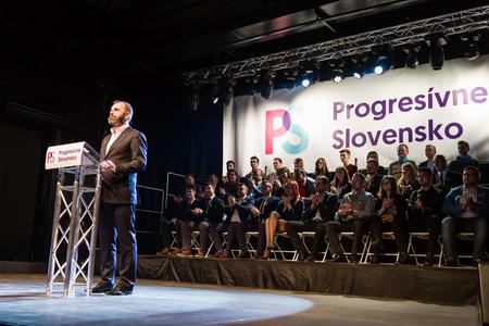 Newly launched Progressive Slovakia aims for 20 percent of the vote in the next election