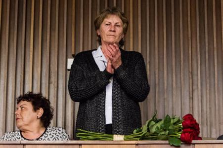 Anna Remiášová, the mother of the murdered Róbert Remiáš.