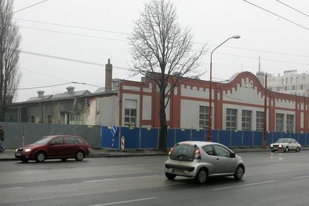 Several of old industrial buildings in Bratislava were pulled down, also this Kablo factory.