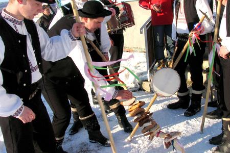 Bagpipers' Canrival (Gajdošské fašiangy) in Malá Lehota