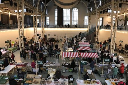 Market in the city