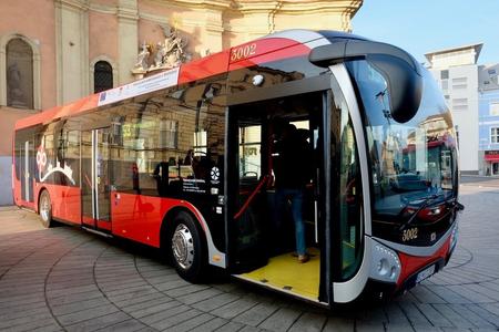 Electric bus in Bratislava
