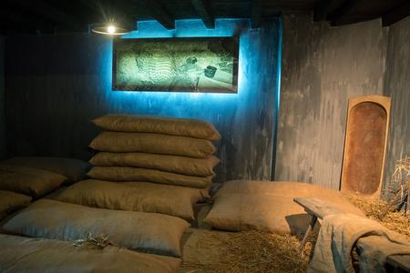 Barrack no. 3 shows how people lived in the concentration camp in Sereď