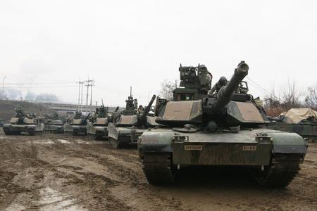 American tanks Abrams