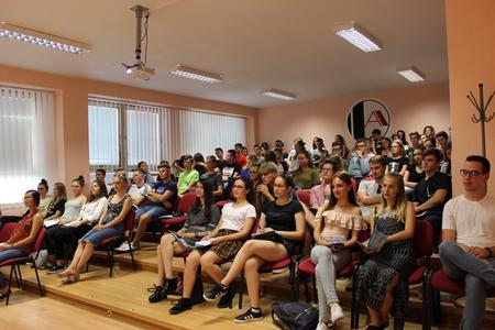 Students during the workshop