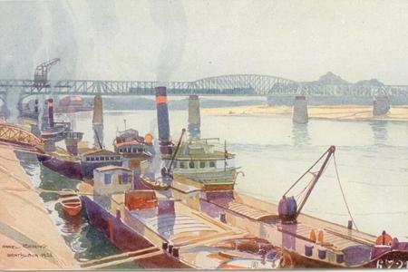 The Old Bratislava Bridge