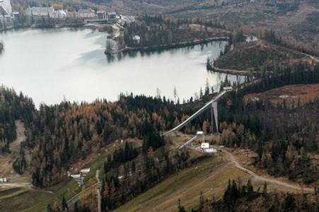 Štrbské Pleso in November