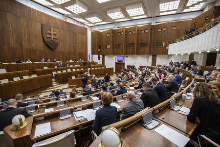 The Slovak parliament, illustrative stock photo
