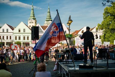 Thousands of people join anti-corruption protests in Prešov and Žilina