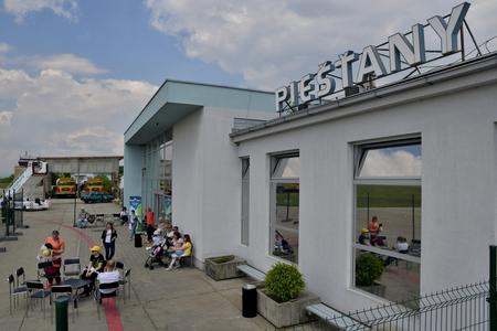 Piešťany airport, illustrative stock photo