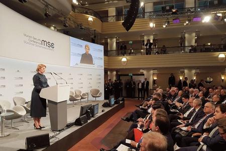 President Zuzana Čaputová at the Munich Security Conference