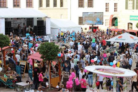 The annual French Day takes place on July 12 on Bratislava's Main Square. 