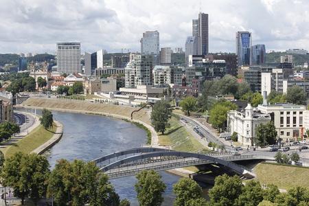Vilnius, the capital of Lithuania. 