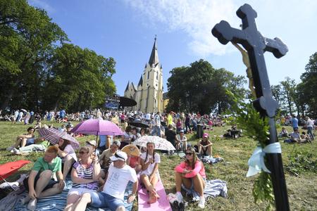 The pilgrimage on Marian Hill near Levoča drew nearly 400,000 people over the weekend.