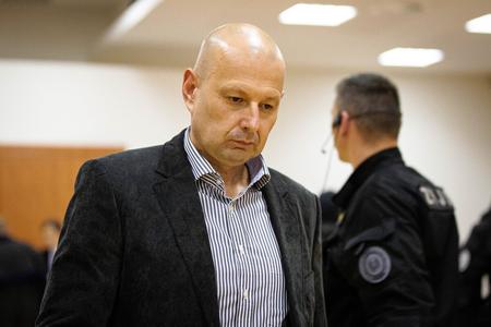 Miroslav Kriak at the court.