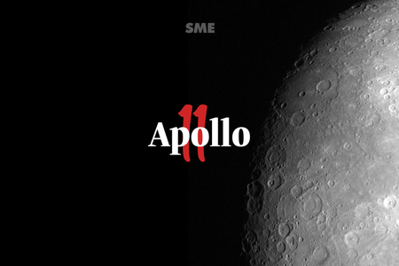 Apollo 11 - interactive project by SME.sk
