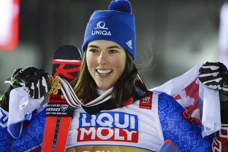 Petra Vlhová is a ski celebrity but remains an ordinary girl