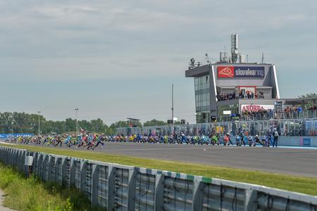 The Slovakia Ring racing circuit in Orechová Potôň.