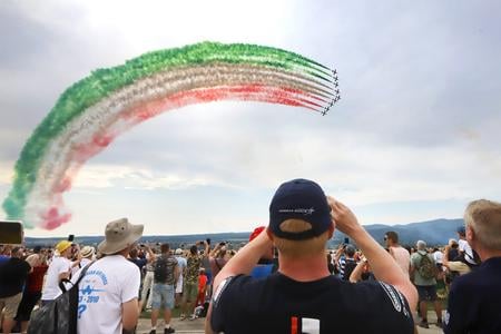 Frecce Tricolori from Italy