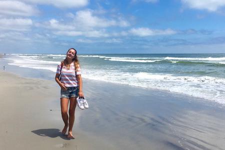 Slovak student Mária Šišková spent her summer 2019 by the ocean in North Carolina. 