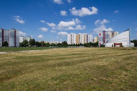 Grassland in Bratislava's borough of Petržalka